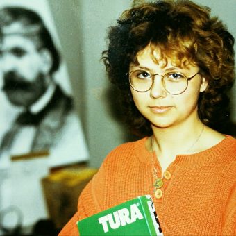 Sandra Schink im Fotolabor